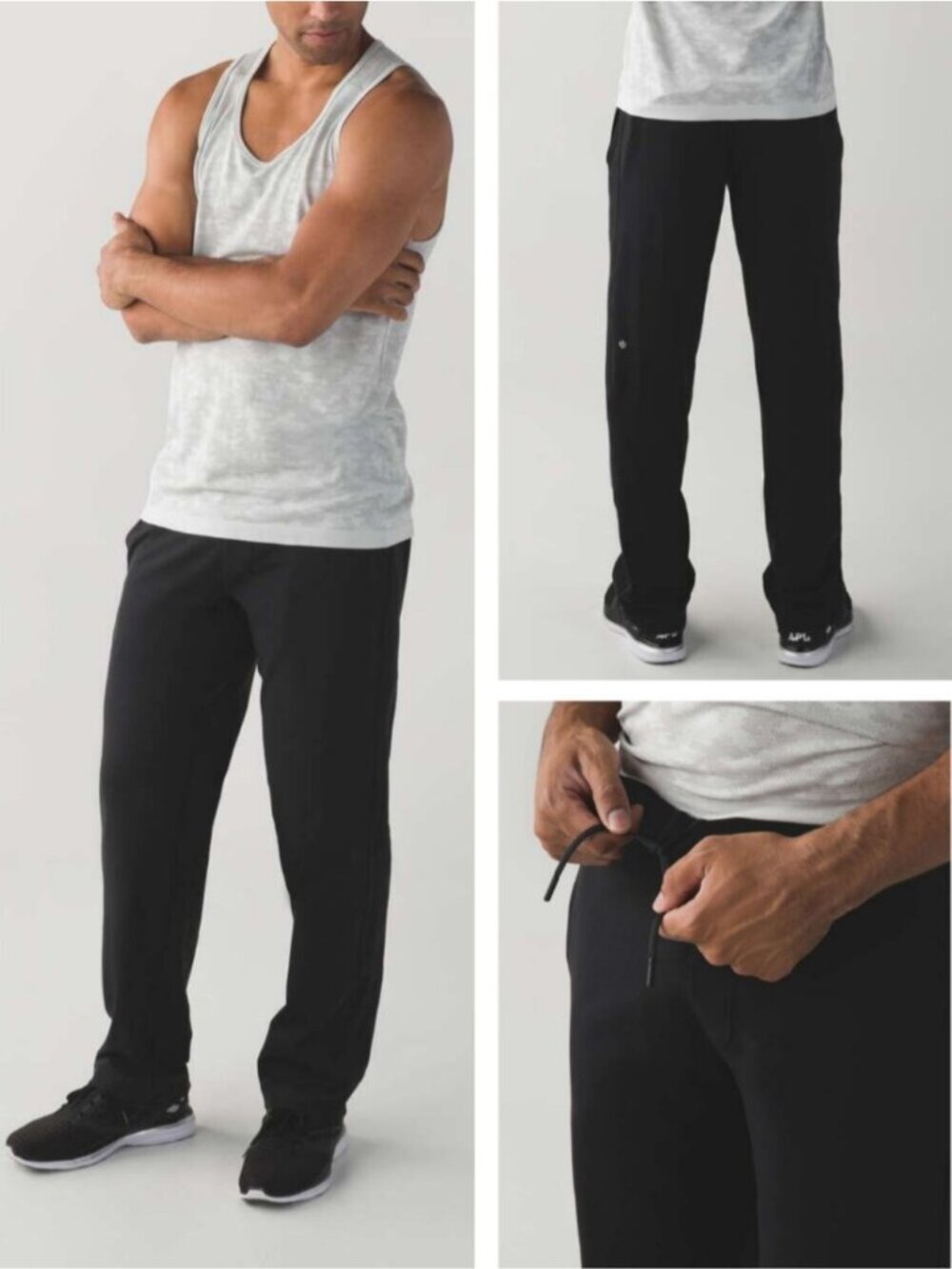 LULULEMON Kung Fu Pant 2.0 Regular In Black Men's Size Large